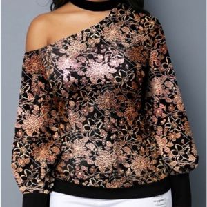 Top new long sleeve with very nice tan color